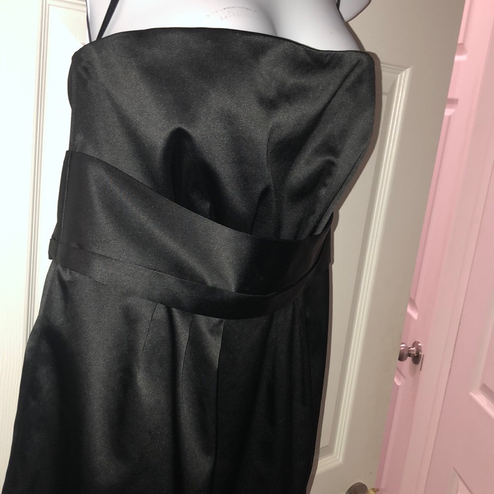 New York & Company Black Sheath Cocktail Dress